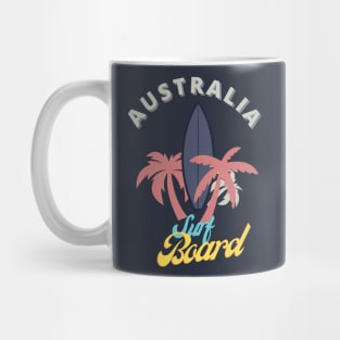 Australia surf board Mug